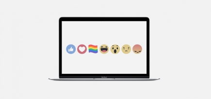 Facebook добавил радужный лайк пользователям из России