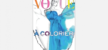 Французский Vogue выпустил книгу-раскраску