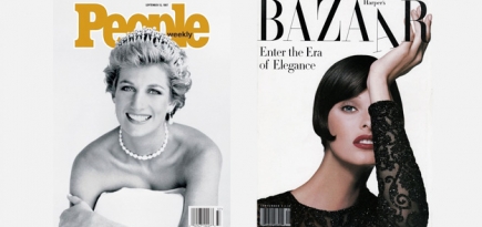 Образы с обложек журналов, воплотившие идеалы красоты в свою эпоху