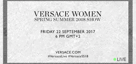 Прямая трансляция Versace весна-лето 2018