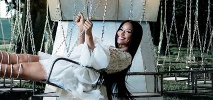 Ники Минаж стала лицом рождественской кампании H&M