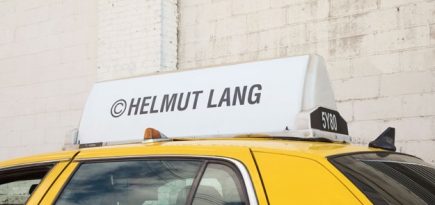 Таксисты стали моделями Helmut Lang