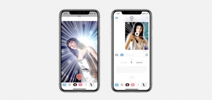 Vogue и Apple создали приложение с технологией дополненной реальности
