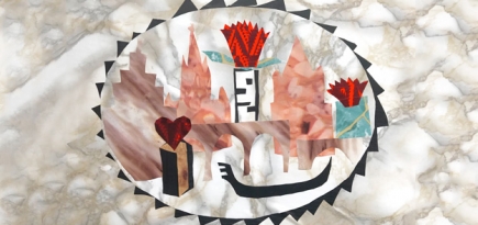 Ирина Корина рисует для Buro 24/7