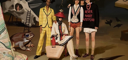 Gucci выпустил рекламную кампанию по мотивам «Сада земных наслаждений» Босха