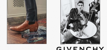 Givenchy разбил зеркала сапогами для новой съемки
