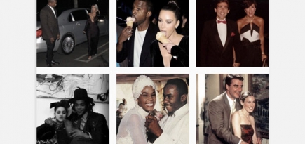 Канье Уэст признался в любви Ким и выложил 55 снимков