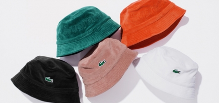 Lacoste и Supreme показали вещи из новой коллаборации