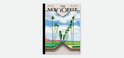 Новая работа Дэвида Хокни появилась на обложке журнала The New Yorker