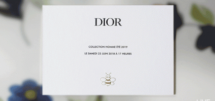 Прямая трансляция показа коллекции Dior Homme, весна-лето 2019