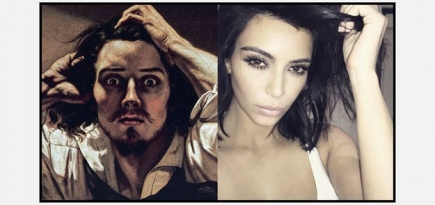 i-D сравнил селфи Ким Кардашьян с автопортретами художников