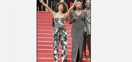 Balmain поддержал борьбу с расизмом на Каннском фестивале