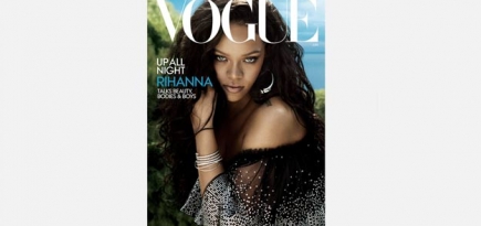 Рианна стала героиней обложки нового номера американского Vogue