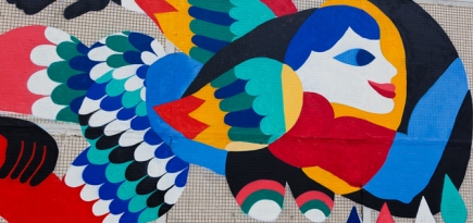 Уличный художник Триттман рисует для Buro.