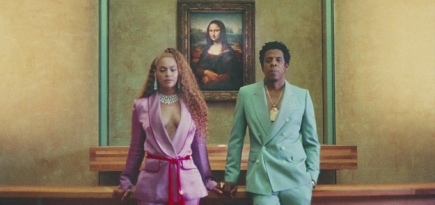 В Лувре появилась экскурсия по мотивам видео Бейонсе и Джей-Зи «Apes**t»