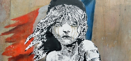 В Лондоне появилось новое граффити Бэнкси