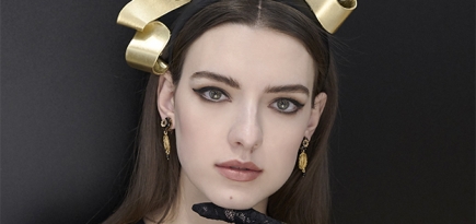 Как повторить макияж с акцентом на глаза с показа Dolce & Gabbana