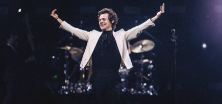 Как выглядит концертный гардероб Гарри Стайлза от Calvin Klein