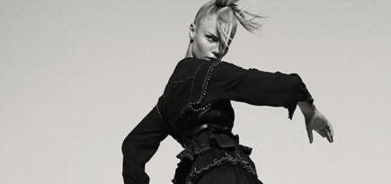 Наташа Поли в рекламной кампании Isabel Marant, осень-зима 2015