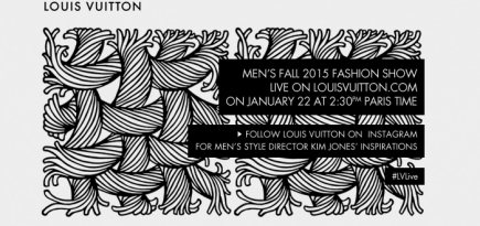 Прямая трансляция мужского показа Louis Vuitton, осень-зима 2015