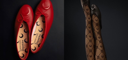 В ассортименте KM20 появилась коллаборация Marine Serre x Repetto
