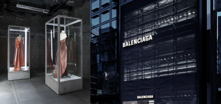 Balenciaga открывает новый бутик в Токио