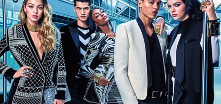Первый взгляд: рекламная кампания коллекции Balmain для H&M
