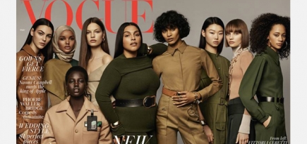 Новая обложка британского Vogue вызвала ажиотаж в соцсетях