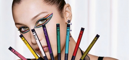 Белла Хадид снялась в яркой кампании макияжа Dior