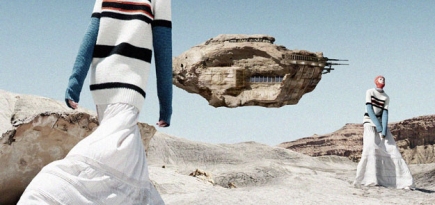 Инопланетяне исследуют американские пустоши в новой кампании Calvin Klein