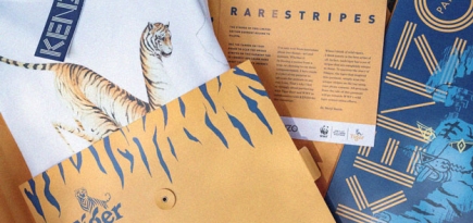 Kenzo и Всемирный фонд дикой природы посвятили благотворительную коллекцию тиграм