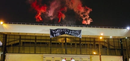 В Москве прошла акция против использования животных в цирках