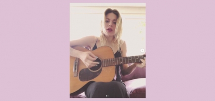 Дочь Курта Кобейна сочинила новую песню и выложила ее в инстаграм