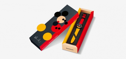 Художник Дэмиен Херст посвятил коллаборацию со Swatch Микки-Маусу
