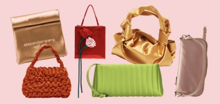 Если всего одна сумка на лето — то атласная!
