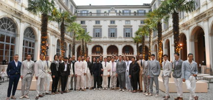 Brunello Cucinelli показал мужскую весенне-летнюю коллекцию