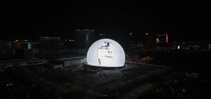 Изображение Chanel № 5 L'Eau будет транслироваться на сферическом стадионе в Лас-Вегасе