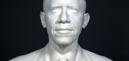 В Вашингтоне распечатали 3D-портреты Барака Обамы