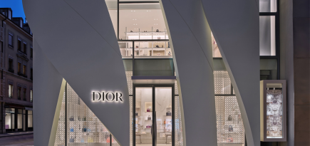 Dior открыл 6-этажный бутик в Женеве