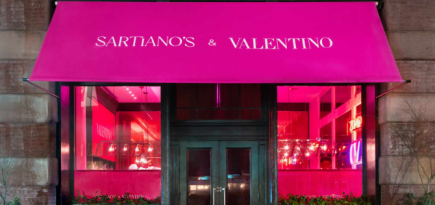 Valentino открыл pop-up-кафе в Нью-Йорке ко Дню святого Валентина