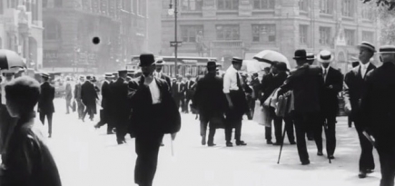 MoMA выложил архивное видео 1911 года с прогулкой по Нью-Йорку