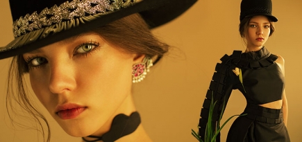 Алеся Кафельникова в новой кампании Alexander Arutynov