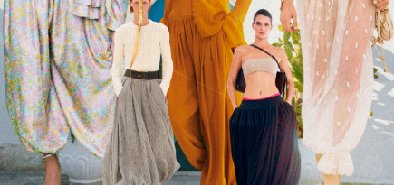 Брюки Аладдина. Где искать и как носить шаровары — выбор BURO.