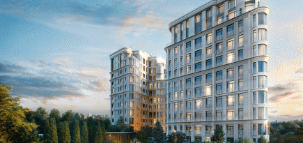 Современная городская среда, устремленная в вечность: как устроен «Дом XXII» — новый клубный дом в Хамовниках