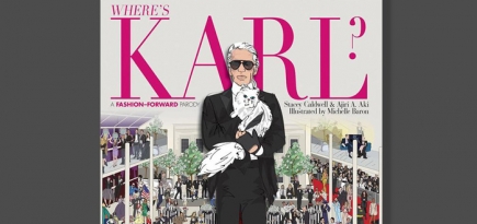 \"Где же Карл?\": иллюстрированная книга о похождениях Карла Лагерфельда