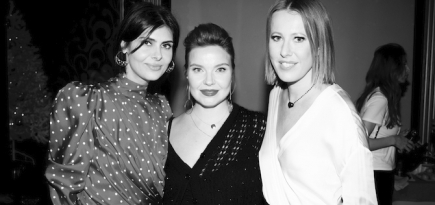 Ксения Собчак, Надежда Оболенцева и другие гости новогоднего коктейля J-Point