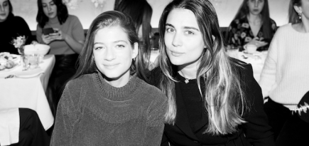 Гости завтрака Александры Новиковой и Guerlain