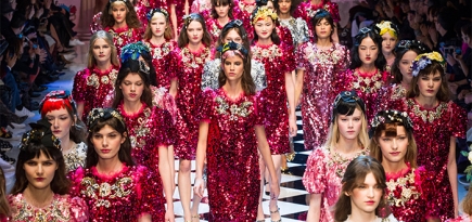 Обзор Buro 24/7: Dolce & Gabbana, осень-зима 2016