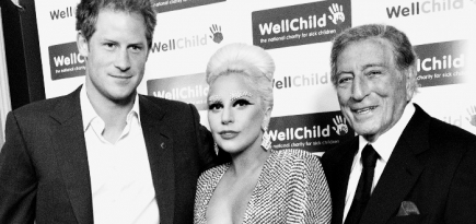 Принц Гарри на концерте Леди Гаги и Тони Беннетта