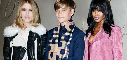 Премьера рождественского фильма Burberry в Лондоне